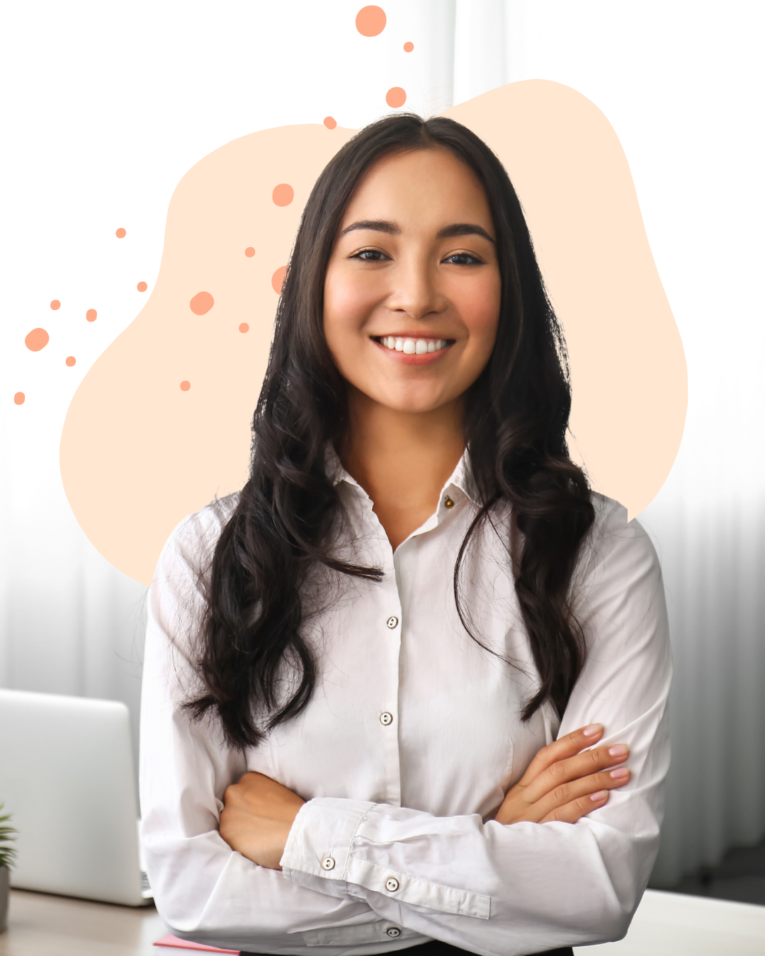 young professional woman smiles